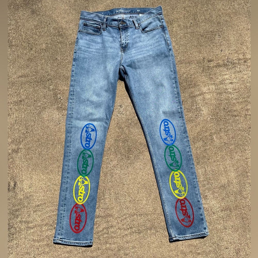 DESIGNER “ASTROMADE” JEANS Streetwear